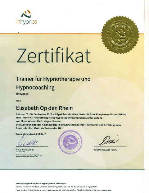 Trainer Hypnose